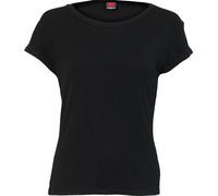 Spiral Direct - "Urban Fashion" T-shirt décolleté U-Boot pour femme Manches courtes HE2330 (M) (Noir)