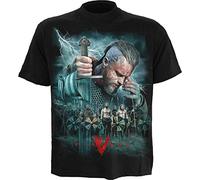 Spiral Direct Vikings Battle Tee Shirt, (Schwarz), XXL