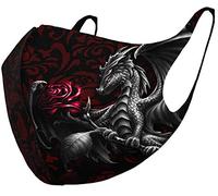Spiral - Dragon Rose - Masque pour Visage