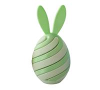 Spiral Easter Eggs 3D Printed Bunny Egg Jouet Sensoriel Décompression Œuf de Pâques Easter Decor Easter Gifts 3D Printed Easter Eggs Large Easter Eggs