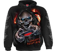 Spiral - Respawn - Sweat-Shirt à Capuche - pour Enfant - Noir - M