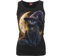Spiral Familiar Magic - Débardeur Dos Nageur Femme Top Noir Regular/Coupe Standard