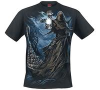 Spiral Ferryman Homme T-Shirt Manches Courtes Noir XL 100% Coton Regular/Coupe Standard