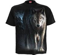 Spiral T-shirt from Darkness Homme Manches courtes 100% coton Coupe standard Noir S