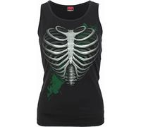 Spiral G058-Hauts-Sans Manches T-Shirt, Noir, L Femme