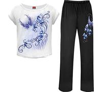Spiral - Bluebell Fairy - Pyjama Gothique - Ensemble 4 pièces - Noir - M