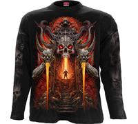 Spiral - Gates of Hell - Longsleeve T-Shirt Black M Black
