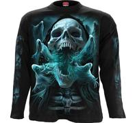 Spiral - Ghost Skull - T-shirt à manches longues noir, Noir , M