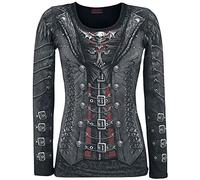 Spiral - GOTHESS Wrap - Haut Large - Motif imprimé - Noir - XL