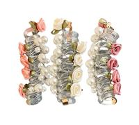 Spiral Hair Ties - Colorful Telephone Line Bands for Secure Hold, Stretchy Ponytail Holders with No- Design, Durable Hair Accessories for Girls, Teens, Daughters, Sports Events, School Activity