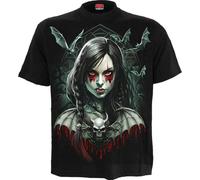 Spiral Hallow's Eve - T-Shirt Homme T-Shirt Manches Courtes Noir 100% Coton Regular/Coupe Standard
