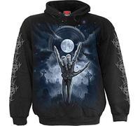 Spiral Hoody Black, Sweat à Capuche Homme, Black, L