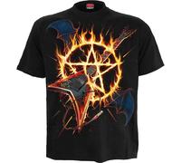 Spiral - Hot Metal - Front Print T-Shirt Black XL Black