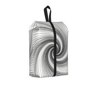 Spiral Line Art Sac à chaussures de voyage étanche pour valise, 3 en 1 Pochette de rangement pour Gym Trainer