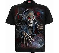 Spiral M101-T-Shirts T-Shirt, Black, S Homme
