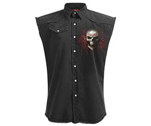 Spiral M602-Workshirts Chemise à Bouton Bas, Black, XL Homme