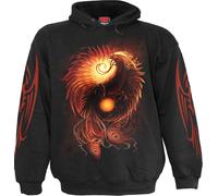 Spiral - Men - Phoenix Arisen - Hoody Black S Black