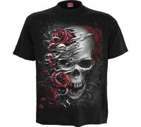 Spiral Men's Skulls N Roses T-Shirt XXL Black
