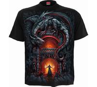 Spiral Men's T-Shirt XL Black