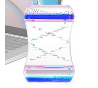 Spiral Oil Liquid Timer, Bubble Motion Sensory Toy, Calming Visual Hourglass for Kids and Adults, Perfect for Desk, School, Classroom, Bedroom, Or Home Relaxation and Focus