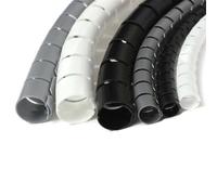 Spiral Protector,Cord Cover Protecteur en spirale Organisateur de ligne de 5 mètres Tubes de tuyaux 8 mm 10 mm 28 mm Enveloppe en spirale Câble de stockage de fil Manchon de protection Couvercle de tu