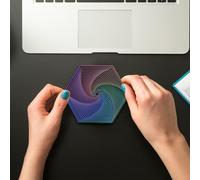 Spiral Sensoriel Anti-Stress | Jouet Anti-Stress 3D Amusant | Hexagone Impression 3D Magique Stéréoscopique - Hand Spinner pour et Adultes