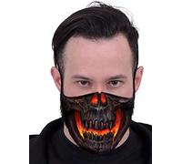 Spiral - Skull Lava - Masques faciaux- L Noir