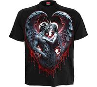 Spiral T-shirt Solemn Vow Homme Manches courtes Noir M 100% coton Coupe standard