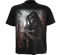Spiral Soul Searcher Homme T-Shirt Manches Courtes Noir S 100% Coton Regular/Coupe Standard