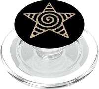 Spiral Star y2k Grunge 90s Vintage PopSockets PopGrip pour MagSafe