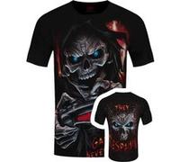 Spiral T-Shirt Gamers Never Die Homme Noir - Taille XL G