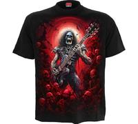 Spiral Tomb of Rock Homme T-Shirt Manches Courtes Noir M 100% Coton Regular/Coupe Standard