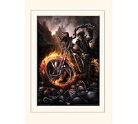 Spiral (Wheels of Fire 30 x 40 cm montée d'impression