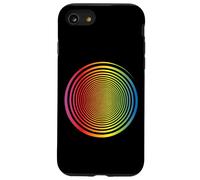 Spirale Arc-en-Ciel Auto-hypnose Illusion d'optique Arc-en-Ciel Coque pour iPhone SE (2020) / 7/8