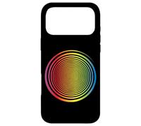 Spirale Arc-en-Ciel Auto-hypnose Illusion d'optique Arcs-en-Ciel Coque pour iPhone 17 Pro Max