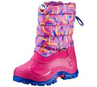 Spirale Sydney Snow Boot pour Fille, Bottes de Neige Enfant, Feutre Double Couche et Laine Naturelle Douce, Mixte Enfant, Fuchsia, 25 EU
