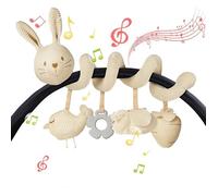 Spirale d’Activité pour Bébé - À accrocher sur Poussette, Siège-auto ou Lit - Développe les sens - Cadeau Naissance - SPIRALE
