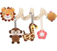 Spirale D'activité Bébé, Spirale Poussette Bebe Avec Jouet A Suspendre, Peluche Jouet Poussette Bebe Pour Développement