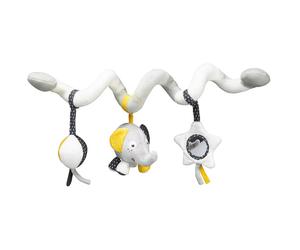 Spirale D'activités En Velours - Babyfan Blanc TU