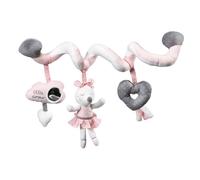 Spirale d'activités en velours Rose