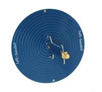 Spirale d'Archimède 280 MHz à 6 GHz avec double polarisation circulaire et faible VSWR inférieur à 2,4 bande passante (10 cm pour gaucher)