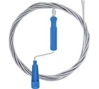 Spirale de débouchage pour canalisations, 5 m x 5 mm, en acier inoxydable, flexible, outil d'élimination des bouchons, cuisine, salle de bain, douche, lavabo