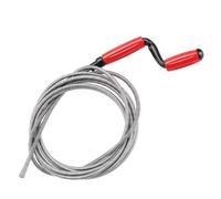 Spirale de nettoyage de canalisation, 5 m | Déboucheur de canalisations en spirale pour nettoyer les canalisations, les toilettes, les éviers de cuisine, les toilettes