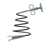 Spirale de nettoyage pour évier - 4 griffes - Tuyau de vidange - Accessoire d'épilation pour propriétaires de maison, propriétaires, baignoire, cuisine, toilettes, lavabo