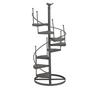 Spirale en Fer Forgé - Support de Plantes Organisateur Multifonctionnel pour Jardin Extérieur, Balcon, Terrasse et Maison