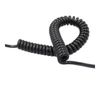 Spirale enroulée Câble de blindage en spirale à 7 conducteurs 22 AWG extensible de 1 mètre à 10 mètres de fil d'extension à ressort carré de 0,3 mm Fil de tension(3 meters)