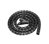 Spirale Envelopper 2 Meter 22mm 28mm Flexible Wire Sleeve Line Organizer Spiral Cable Wrap Winding Protector Cover Tube Cord Cable Tubes Couverture(Size:22mm Inside Diameter)