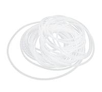 Spirale Fil Wrap Cordon Manchon Tuyau Flexible Câble Organisateur Support Gestion Blanc PVC Matériel 10 Tailles pour Le Câblage D'atelier De Bureau À Domicile (Φ30-1,3 m)