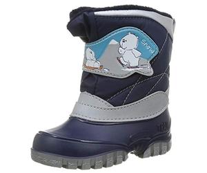 Spirale Garçon Unisex Kinder Trolly Botte de Neige, Bleu, 27 EU