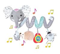 Spirale Jouets, Jouets pour bébés, Spirale d’activité avec Jouets à Suspendre à la Poussette pourjouets de poussette d'éléphant